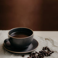 8oz Coffee Cup with Saucer... - Lineage Ceramics