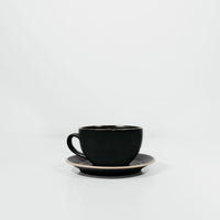 8oz Coffee Cup with Saucer... - Lineage Ceramics