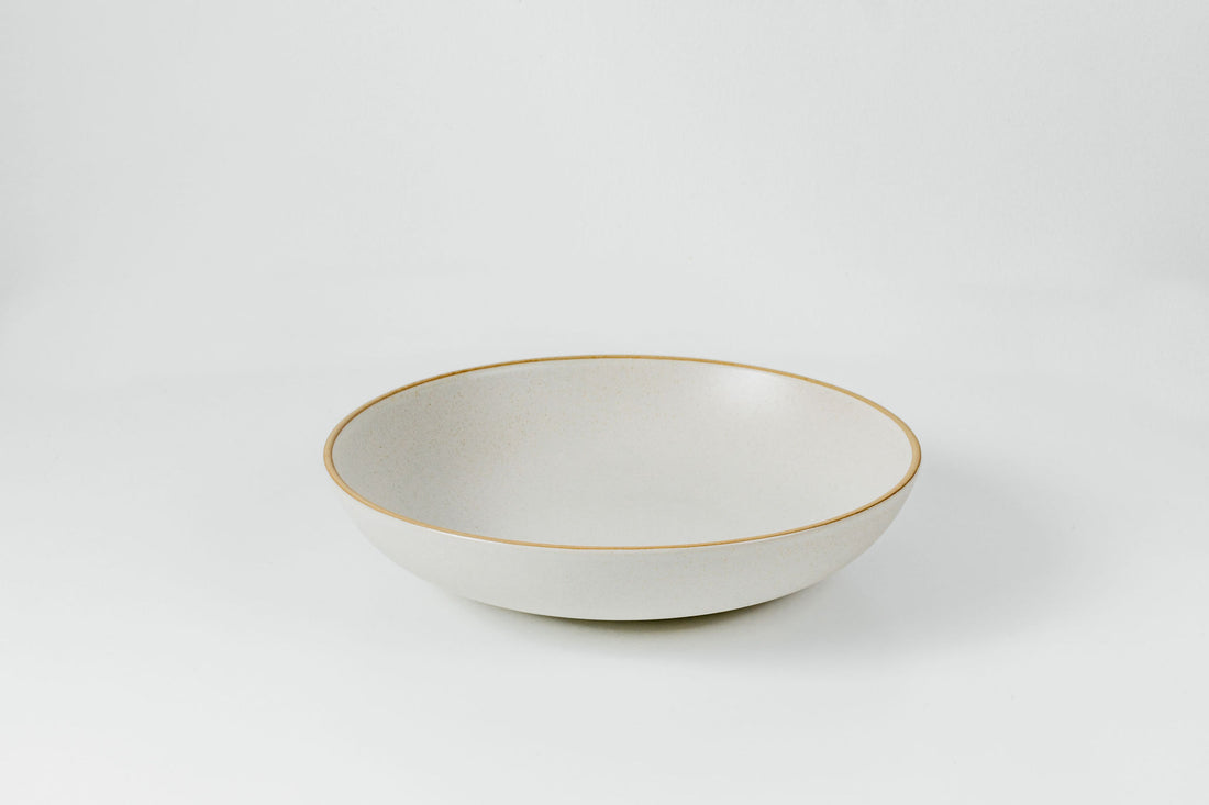 10.25” Shallow Serving Bowl - Lineage Ceramics
