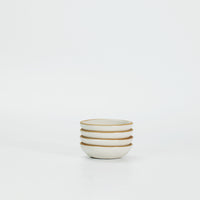 Four of The Sauce Dish - Lineage Ceramics