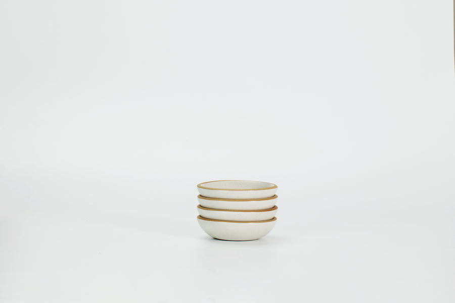 Four of The Sauce Dish - Lineage Ceramics