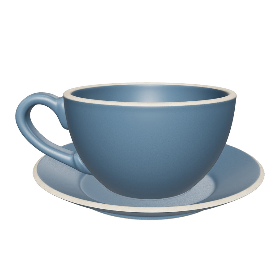8oz Coffee Cup with Saucer