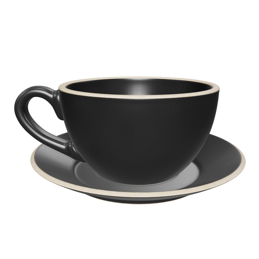 8oz Coffee Cup with Saucer
