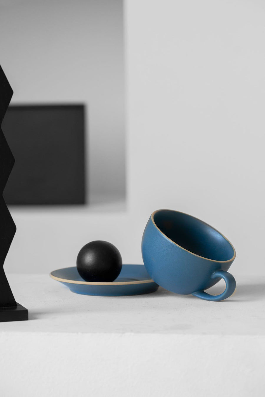 8oz Coffee Cup with Saucer... - Lineage Ceramics