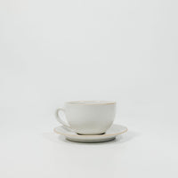 8oz Coffee Cup with Saucer... - Lineage Ceramics