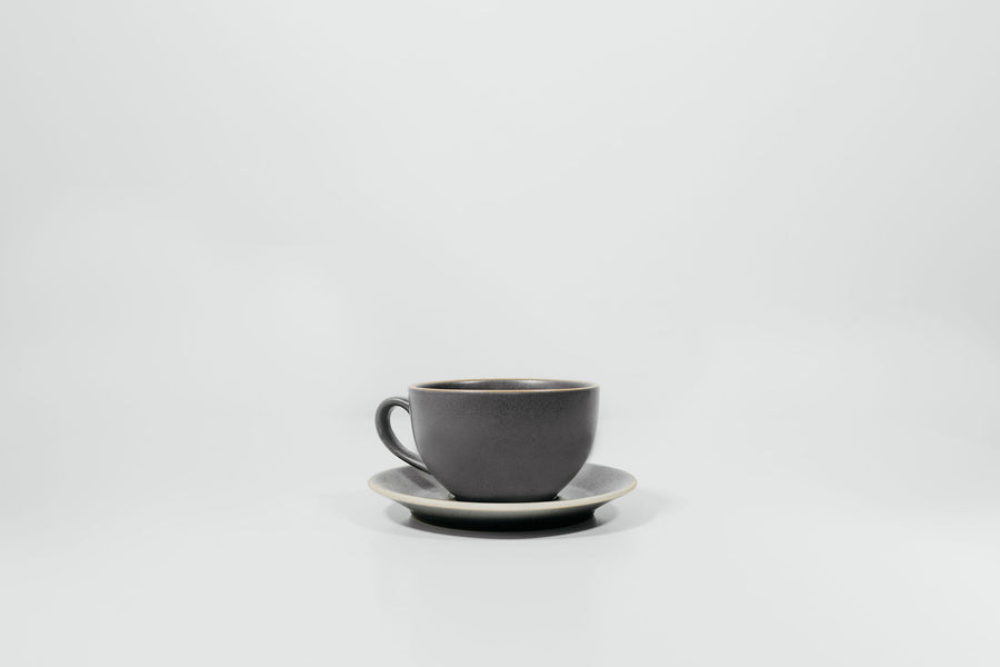 8oz Coffee Cup with Saucer... - Lineage Ceramics