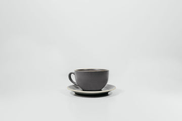 8oz Coffee Cup with Saucer - Lineage Ceramics