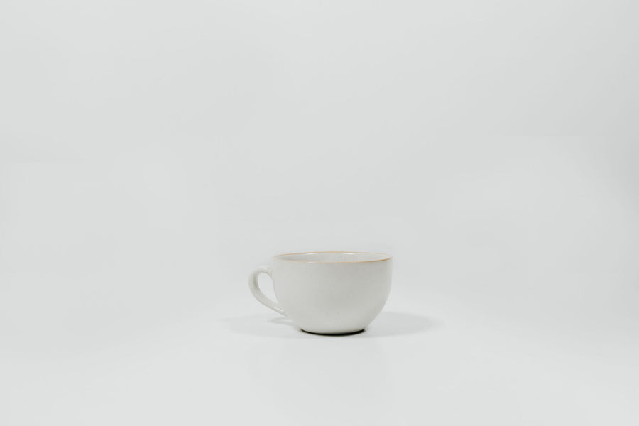 8oz Coffee Cup with Saucer - Lineage Ceramics