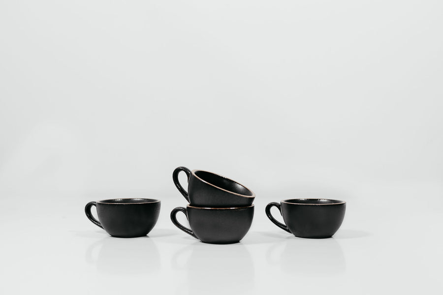 3oz Espresso Cup, Set of 4 - Lineage Ceramics