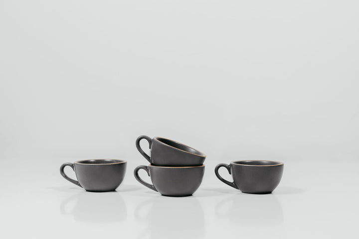 3oz Espresso Cup, Set of 4 - Lineage Ceramics