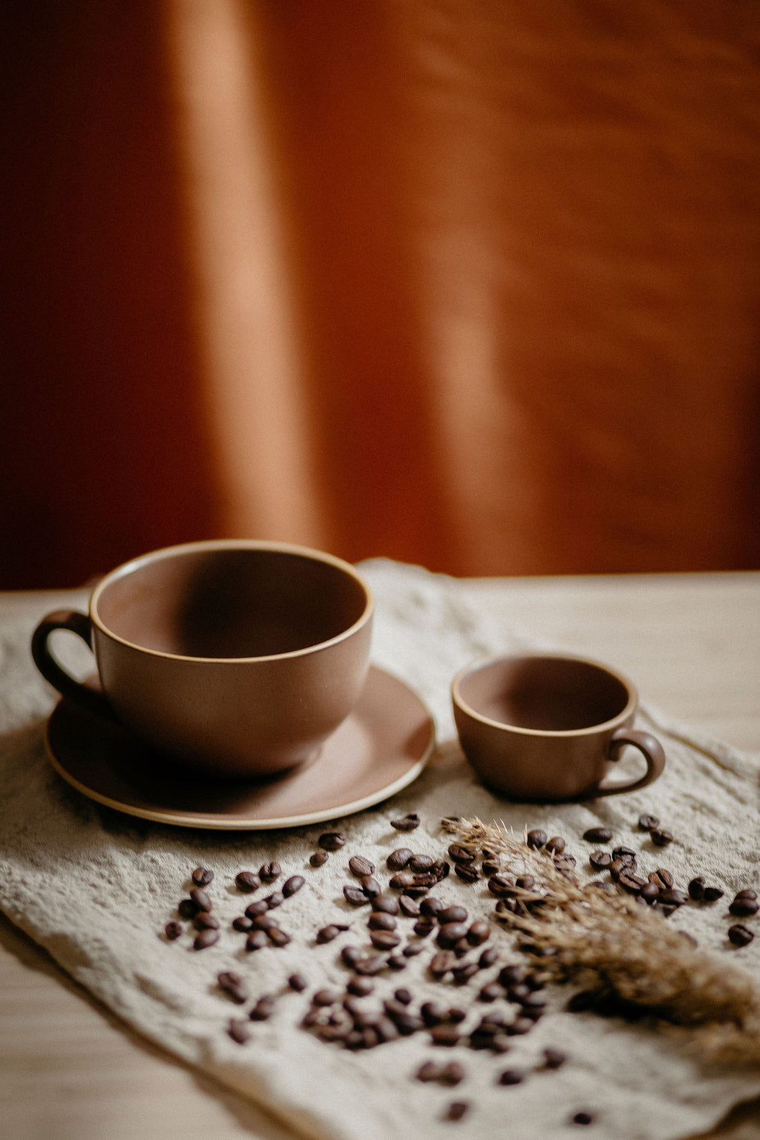 8oz Coffee Cup with Saucer... - Lineage Ceramics